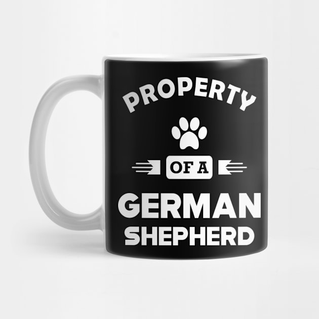 German Shepherd - Property of a German Shepherd by KC Happy Shop